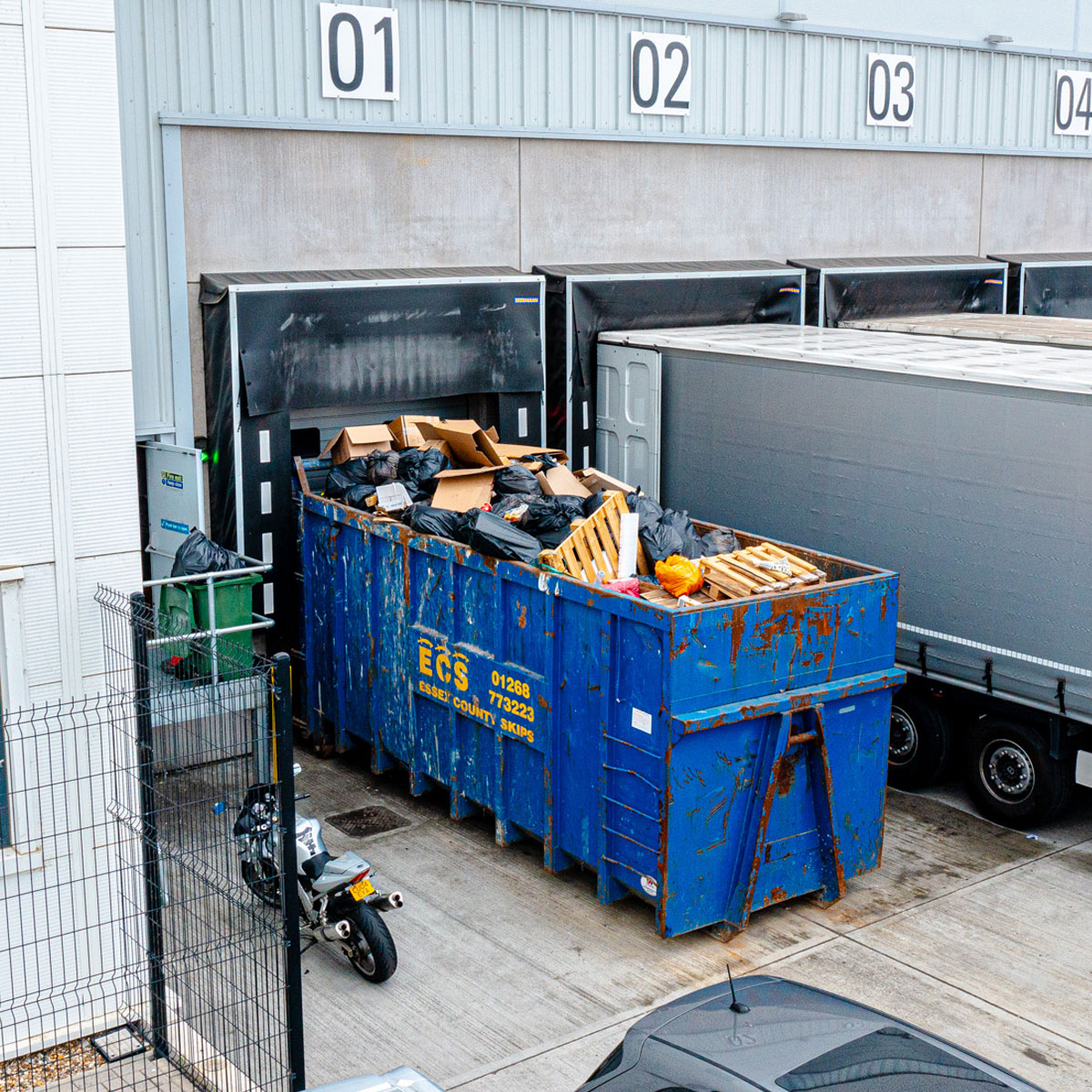 Commercial Skip Hire Essex from ECS